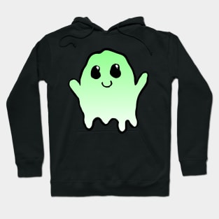 ghosty dude - green Hoodie